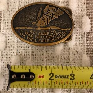 Red Adair Co. Vintage Belt Buckle